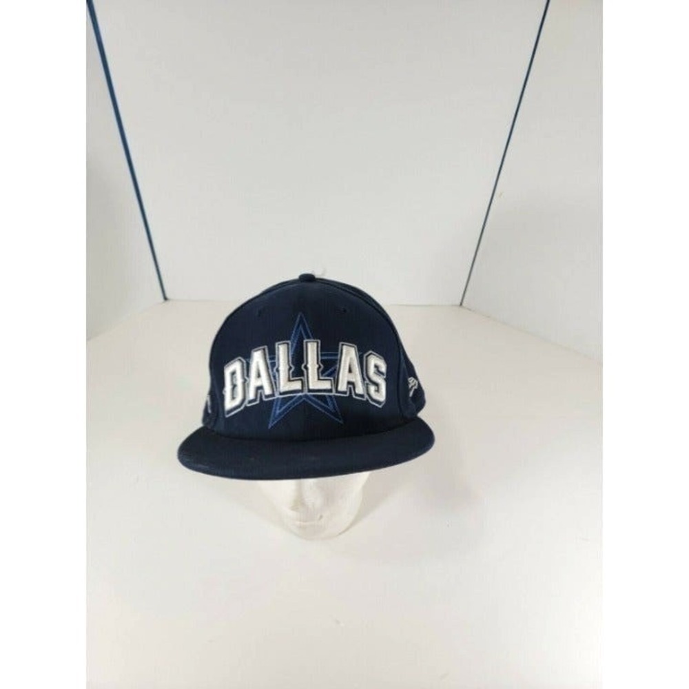 NFL Dallas Cowboys New Era 59Fifty Flat Bill Hat Cap Fitted Size 7 5/8